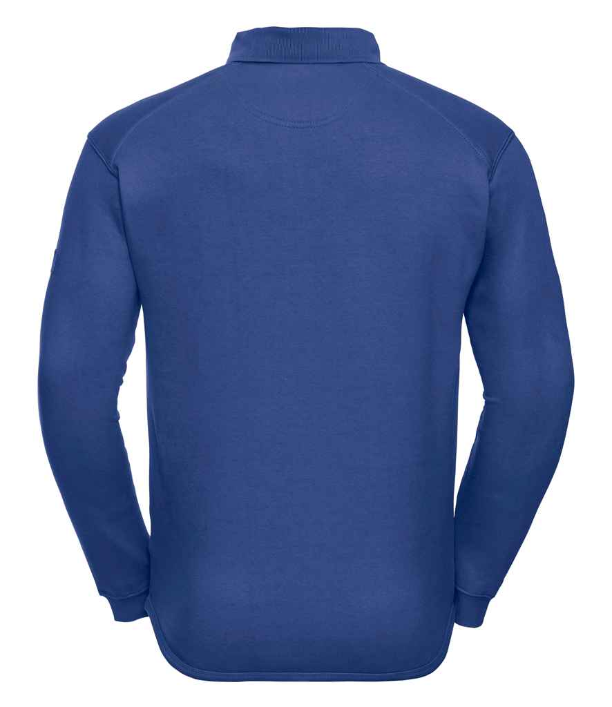Russell 012M Bright Royal Back - Ready to be Embroidered and Printed by Custard Workwear - Cheap Personalised and Customised Workwear in Nottinghamshire, Derbyshire and Leicestershire