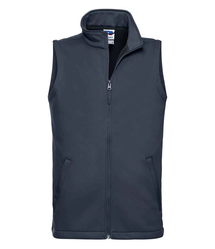 Russell 041M French Navy Front - Ready to be Embroidered and Printed by Custard Workwear - Cheap Personalised and Customised Workwear in Nottinghamshire, Derbyshire and Leicestershire