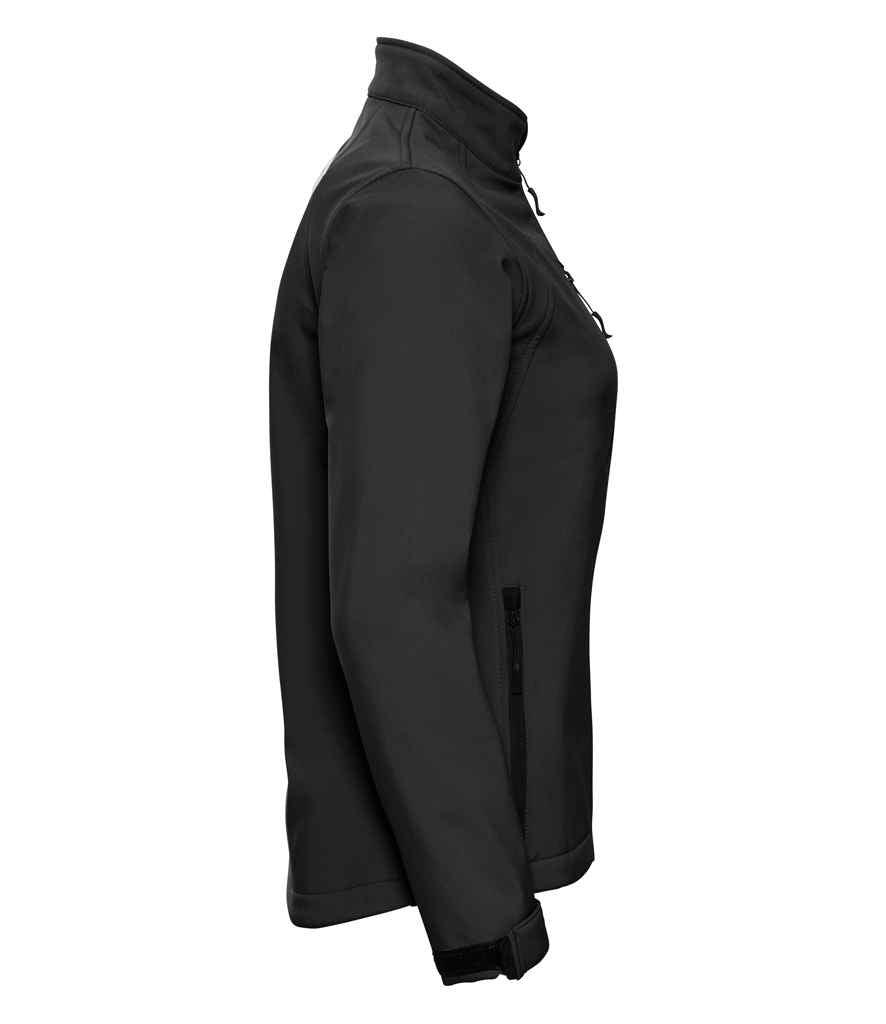 Russell 140F Black Left - Ready to be Embroidered and Printed by Custard Workwear - Cheap Personalised and Customised Workwear in Nottinghamshire, Derbyshire and Leicestershire