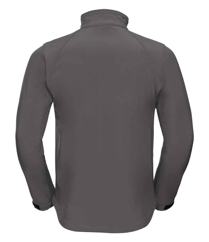 Russell 140M Titanium Back - Ready to be Embroidered and Printed by Custard Workwear - Cheap Personalised and Customised Workwear in Nottinghamshire, Derbyshire and Leicestershire
