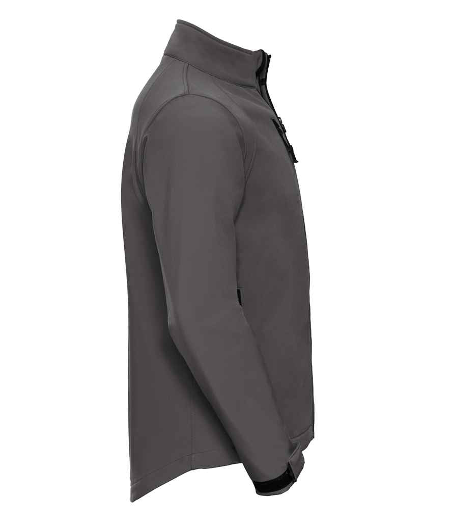 Russell 140M Titanium Left - Ready to be Embroidered and Printed by Custard Workwear - Cheap Personalised and Customised Workwear in Nottinghamshire, Derbyshire and Leicestershire
