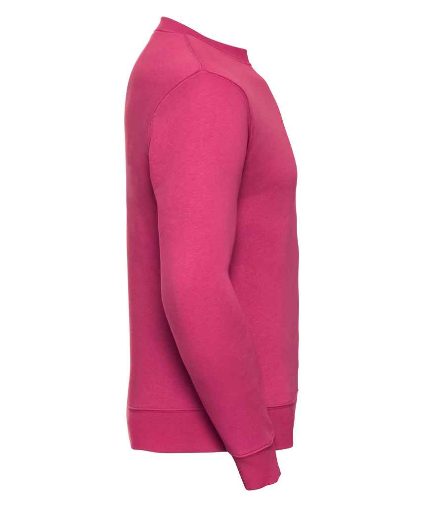 Russell 262M Fuchsia Left -  Ready to be Embroidered and Printed by Custard Workwear - Cheap Personalised and Customised Workwear in Nottinghamshire, Derbyshire and Leicestershire