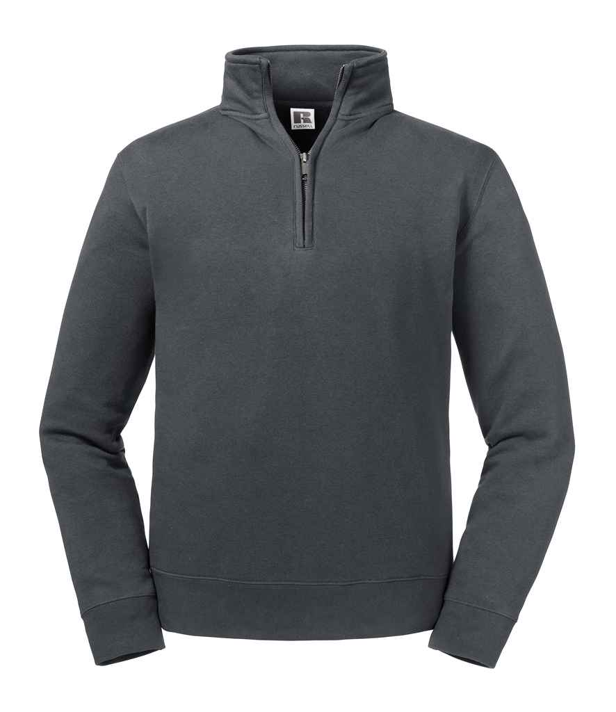 Russell 270M Convoy Grey Front - Ready to be Embroidered and Printed by Custard Workwear - Cheap Personalised and Customised Workwear in Nottinghamshire, Derbyshire and Leicestershire