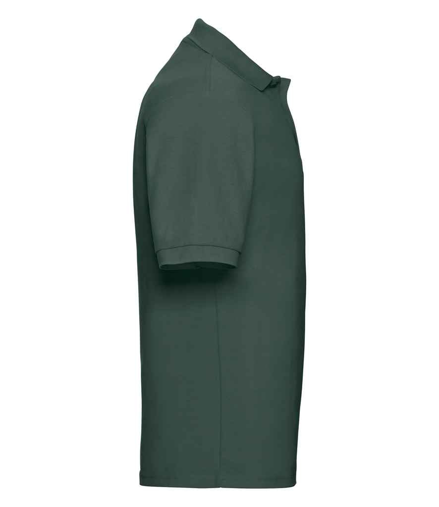 Russell 539M Bottle Green Right -  Ready to be Embroidered and Printed by Custard Workwear - Cheap Personalised and Customised Workwear in Nottinghamshire, Derbyshire and Leicestershire