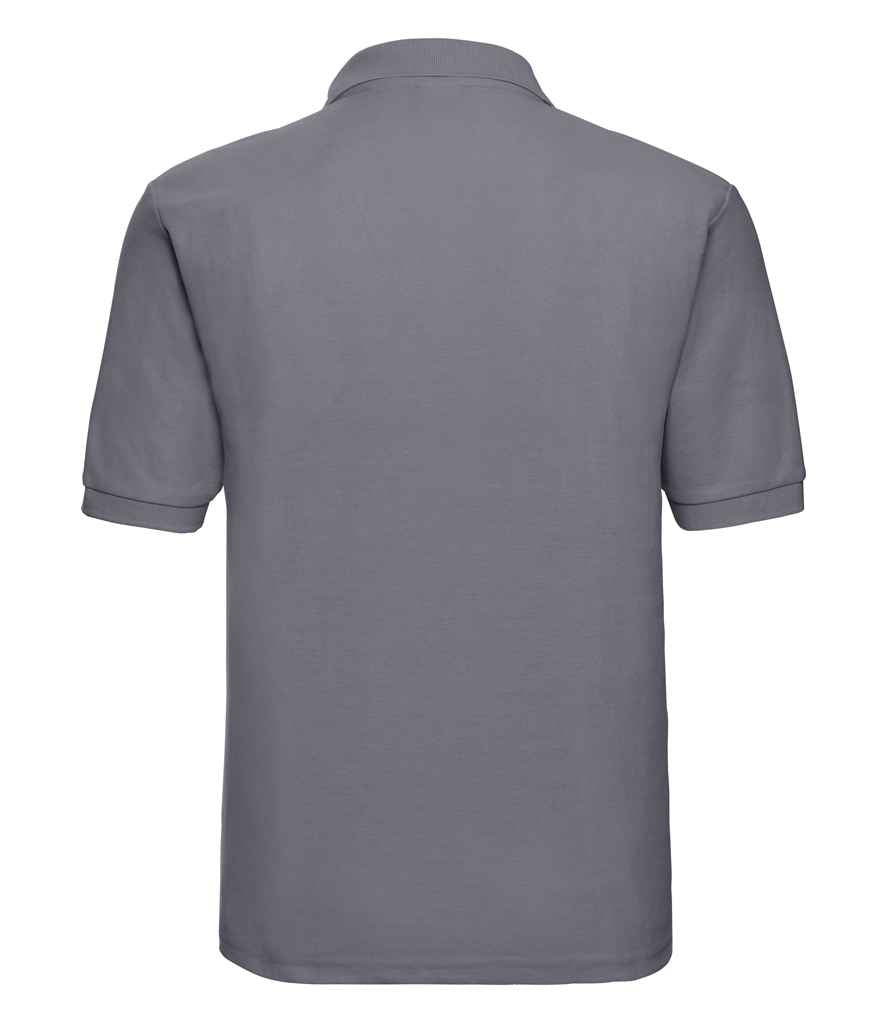 Russell 539M Convoy Grey Back - Ready to be Embroidered and Printed by Custard Workwear - Cheap Personalised and Customised Workwear in Nottinghamshire, Derbyshire and Leicestershire