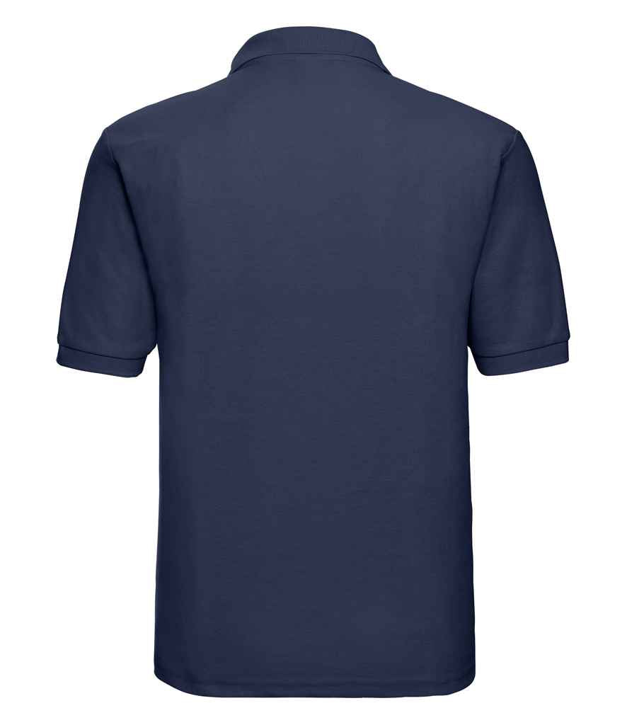 Russell 539M French Navy Back - Ready to be Embroidered and Printed by Custard Workwear - Cheap Personalised and Customised Workwear in Nottinghamshire, Derbyshire and Leicestershire