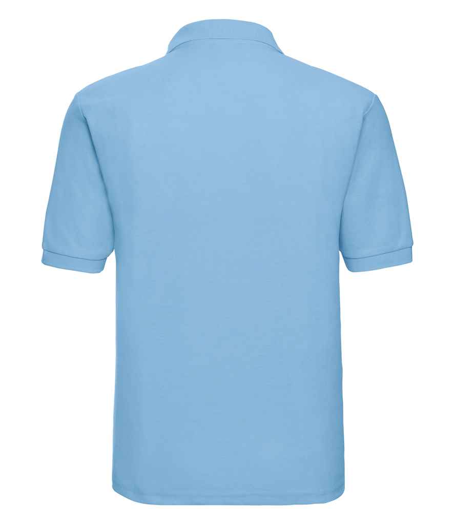 Russell 539M Sky Blue Back - Ready to be Embroidered and Printed by Custard Workwear - Cheap Personalised and Customised Workwear in Nottinghamshire, Derbyshire and Leicestershire