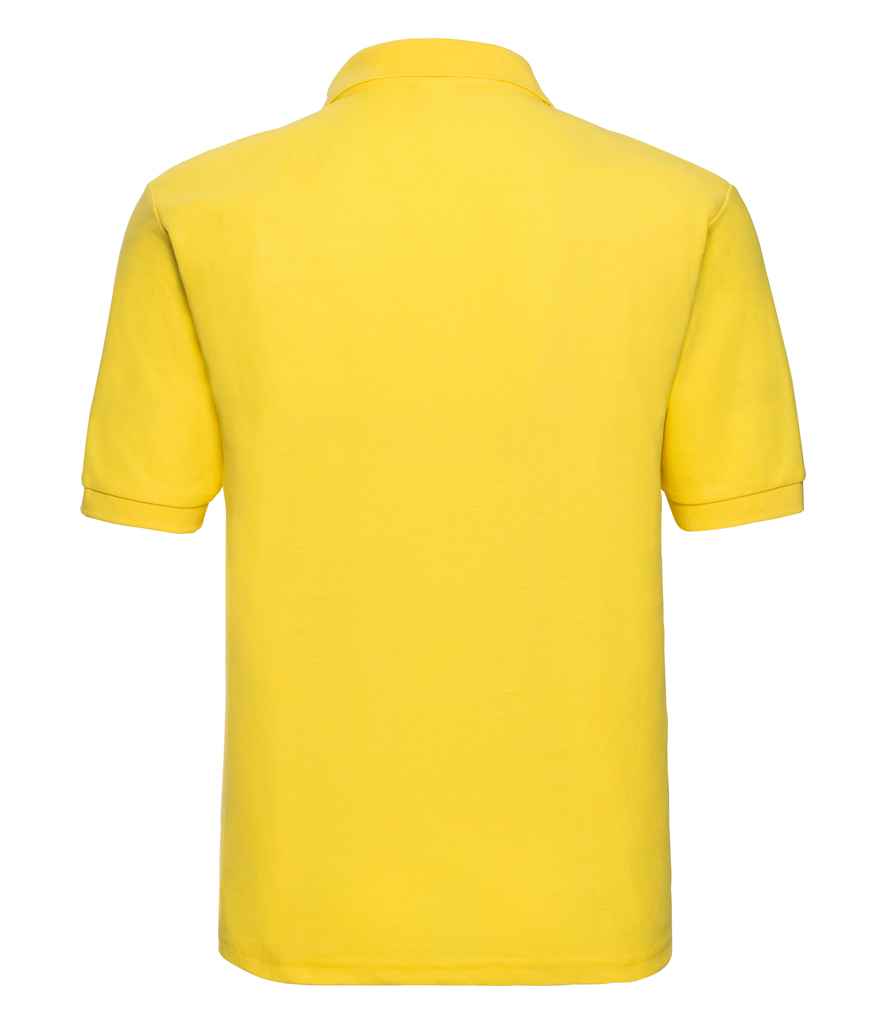 Russell 539M Yellow Back - Ready to be Embroidered and Printed by Custard Workwear - Cheap Personalised and Customised Workwear in Nottinghamshire, Derbyshire and Leicestershire