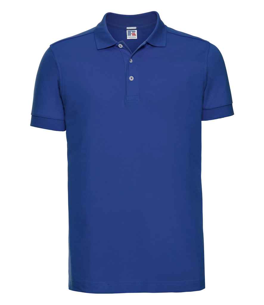Russell 566M Bright Royal Front - Ready to be Embroidered and Printed by Custard Workwear - Cheap Personalised and Customised Workwear in Nottinghamshire, Derbyshire and Leicestershire