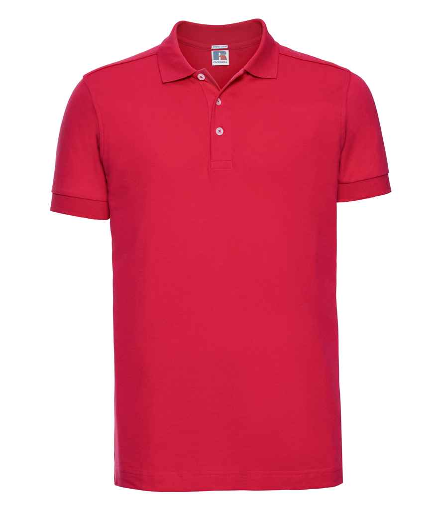 Russell 566M Classic Red Front - Ready to be Embroidered and Printed by Custard Workwear - Cheap Personalised and Customised Workwear in Nottinghamshire, Derbyshire and Leicestershire