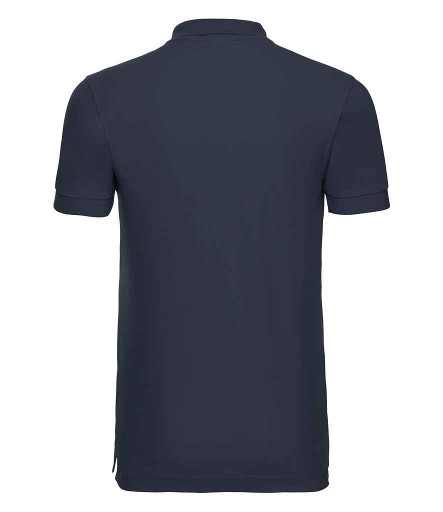 Russell 566M French Navy Back - Ready to be Embroidered and Printed by Custard Workwear - Cheap Personalised and Customised Workwear in Nottinghamshire, Derbyshire and Leicestershire
