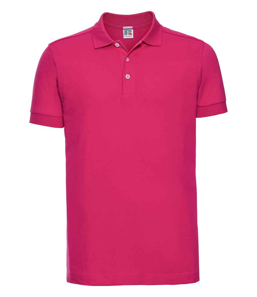 Russell 566M Fuchsia Front - Ready to be Embroidered and Printed by Custard Workwear - Cheap Personalised and Customised Workwear in Nottinghamshire, Derbyshire and Leicestershire