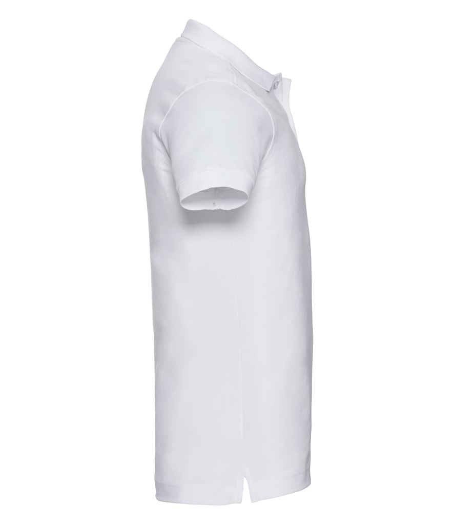 Russell 566M White Right - Ready to be Embroidered and Printed by Custard Workwear - Cheap Personalised and Customised Workwear in Nottinghamshire, Derbyshire and Leicestershire