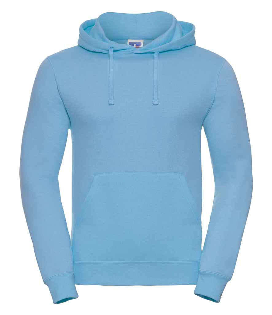 Russell 575M Sky Blue Front - Ready to be Embroidered and Printed by Custard Workwear - Cheap Personalised and Customised Workwear in Nottinghamshire, Derbyshire and Leicestershire