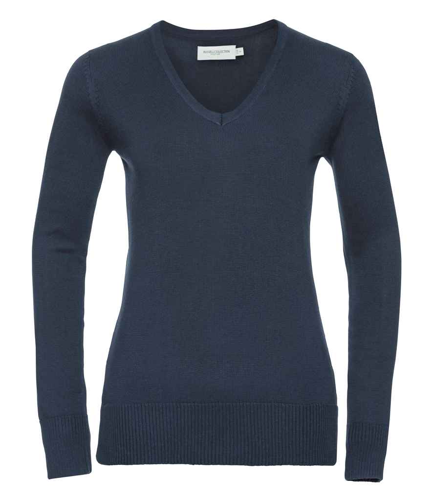 Russell 710F French Navy Front - Ready to be Embroidered by Custard Workwear - Cheap Personalised and Customised Workwear in Nottinghamshire, Derbyshire and Leicestershire