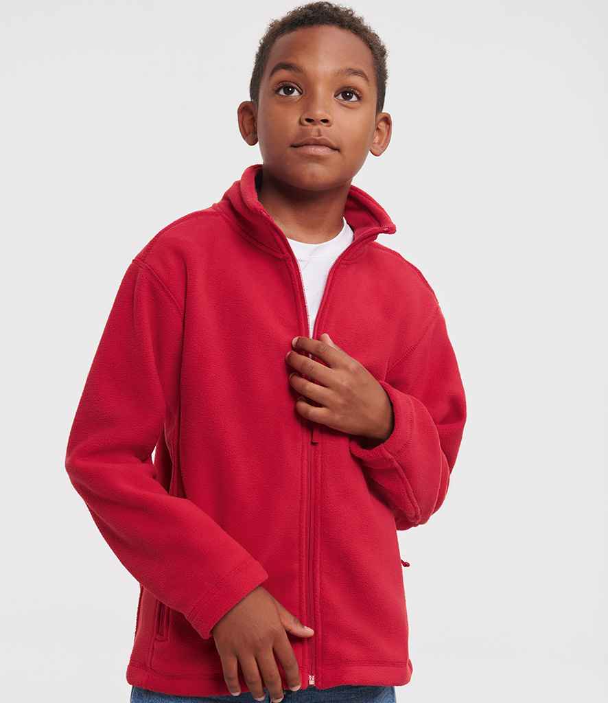 Russell 870B Classic Red Model - Ready to be Embroidered by Custard Workwear - Cheap Personalised and Customised Workwear in Nottinghamshire, Derbyshire and Leicestershire