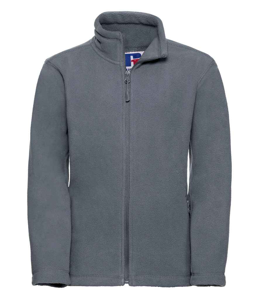 Russell 870B Convoy Grey Front - Ready to be Embroidered by Custard Workwear - Cheap Personalised and Customised Workwear in Nottinghamshire, Derbyshire and Leicestershire