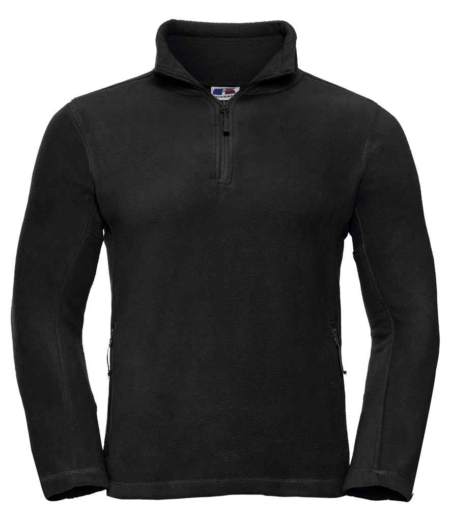 Russell 874M Black Front - Ready to be Embroidered by Custard Workwear - Cheap Personalised and Customised Workwear in Nottinghamshire, Derbyshire and Leicestershire