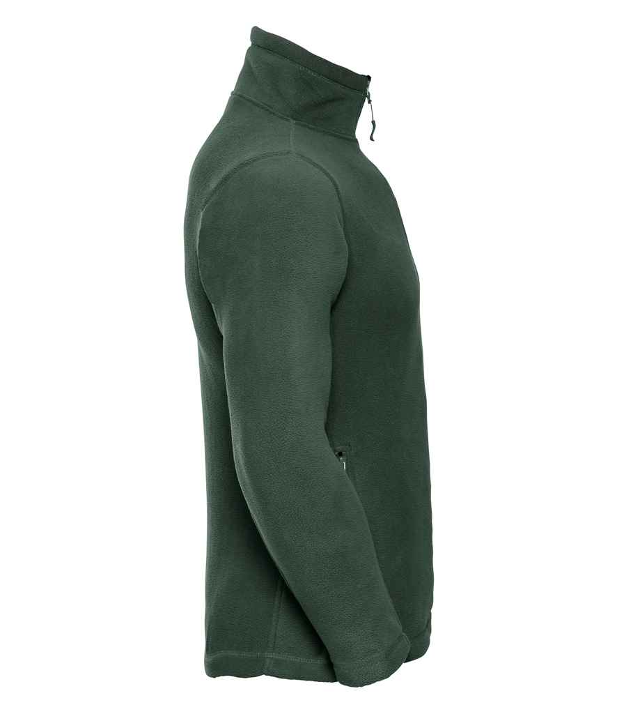 Russell 874M Bottle Green Right - Ready to be Embroidered by Custard Workwear - Cheap Personalised and Customised Workwear in Nottinghamshire, Derbyshire and Leicestershire
