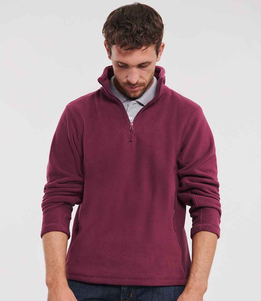Russell 874M Burgundy Model - Ready to be Embroidered by Custard Workwear - Cheap Personalised and Customised Workwear in Nottinghamshire, Derbyshire and Leicestershire