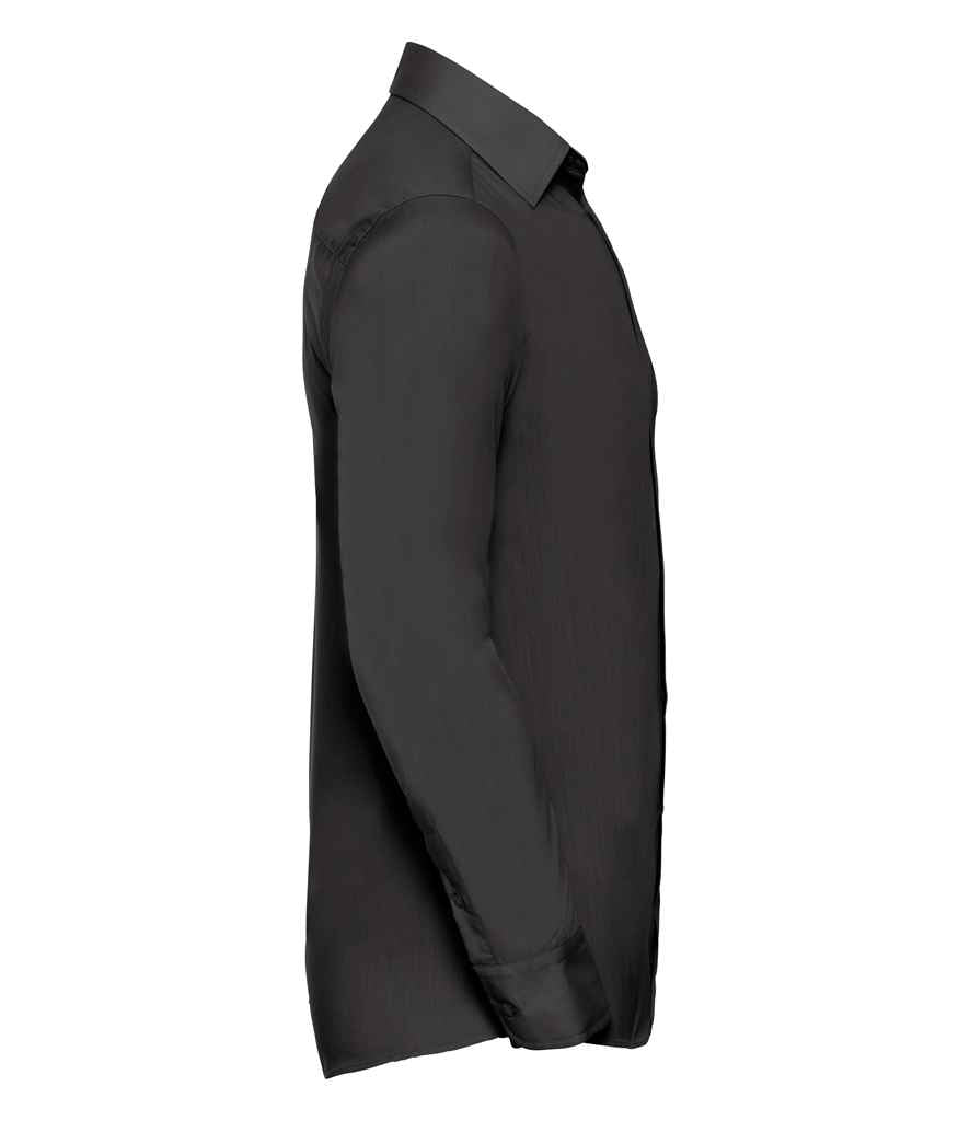 Russell 924M Black Right - Ready to be Printed by Custard Workwear - Cheap Personalised and Customised Workwear in Nottinghamshire, Derbyshire and Leicestershire