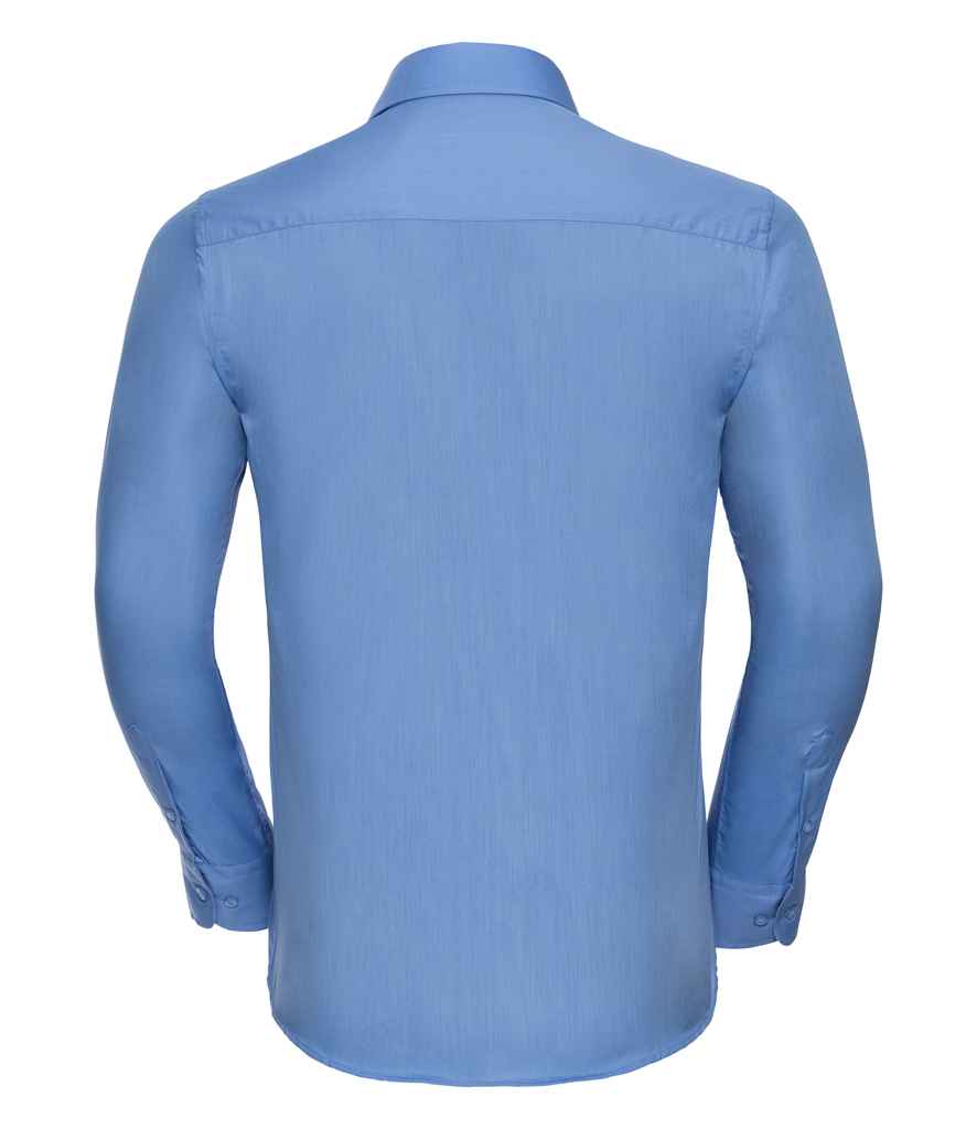 Russell 924M Corporate Blue Back - Ready to be Printed by Custard Workwear - Cheap Personalised and Customised Workwear in Nottinghamshire, Derbyshire and Leicestershire