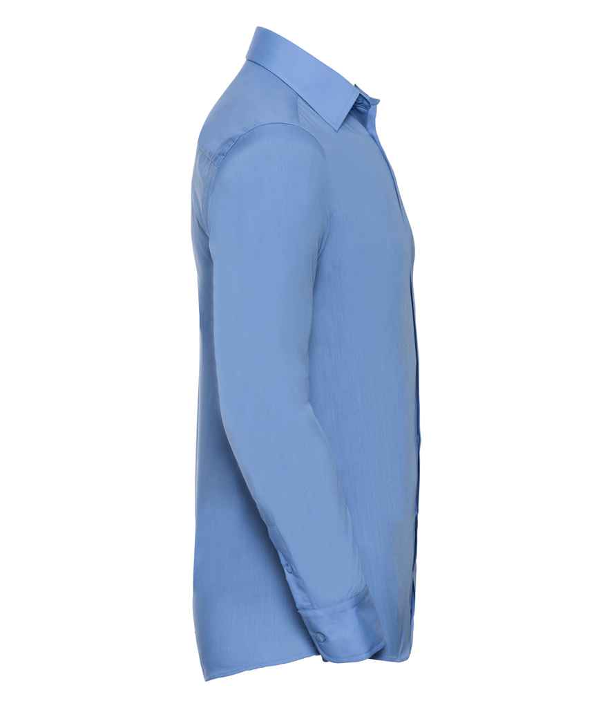 Russell 924M Corporate Blue Right - Ready to be Printed by Custard Workwear - Cheap Personalised and Customised Workwear in Nottinghamshire, Derbyshire and Leicestershire