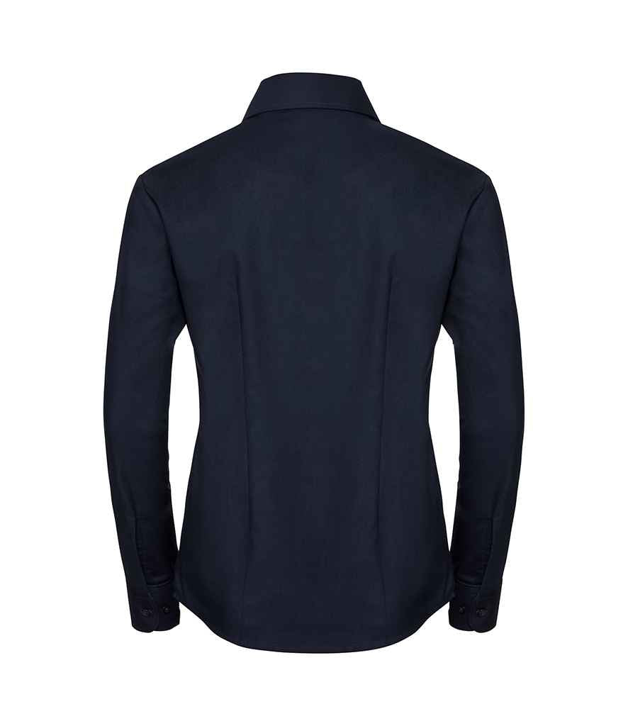 Russell 932F Bright Navy Back - Ready to be Embroidered and Printed by Custard Workwear - Cheap Personalised and Customised Workwear in Nottinghamshire, Derbyshire and Leicestershire