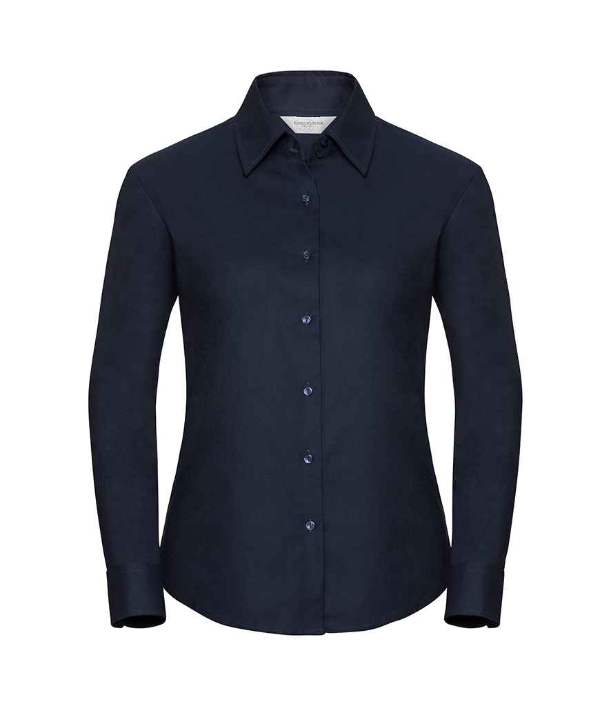 Russell 932F Bright Navy Front - Ready to be Embroidered and Printed by Custard Workwear - Cheap Personalised and Customised Workwear in Nottinghamshire, Derbyshire and Leicestershire