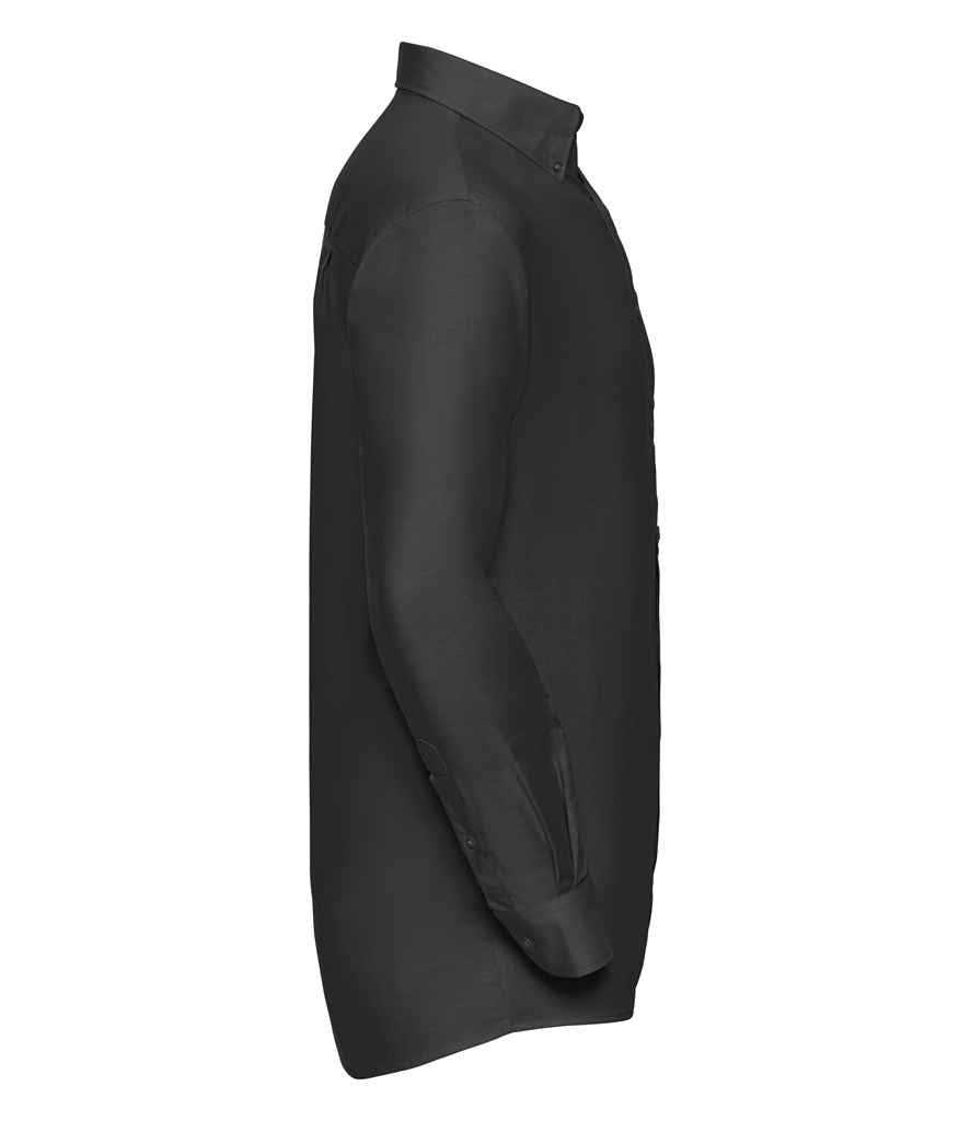 Russell 932M Black Right -  Ready to be Embroidered and Printed by Custard Workwear - Cheap Personalised and Customised Workwear in Nottinghamshire, Derbyshire and Leicestershire