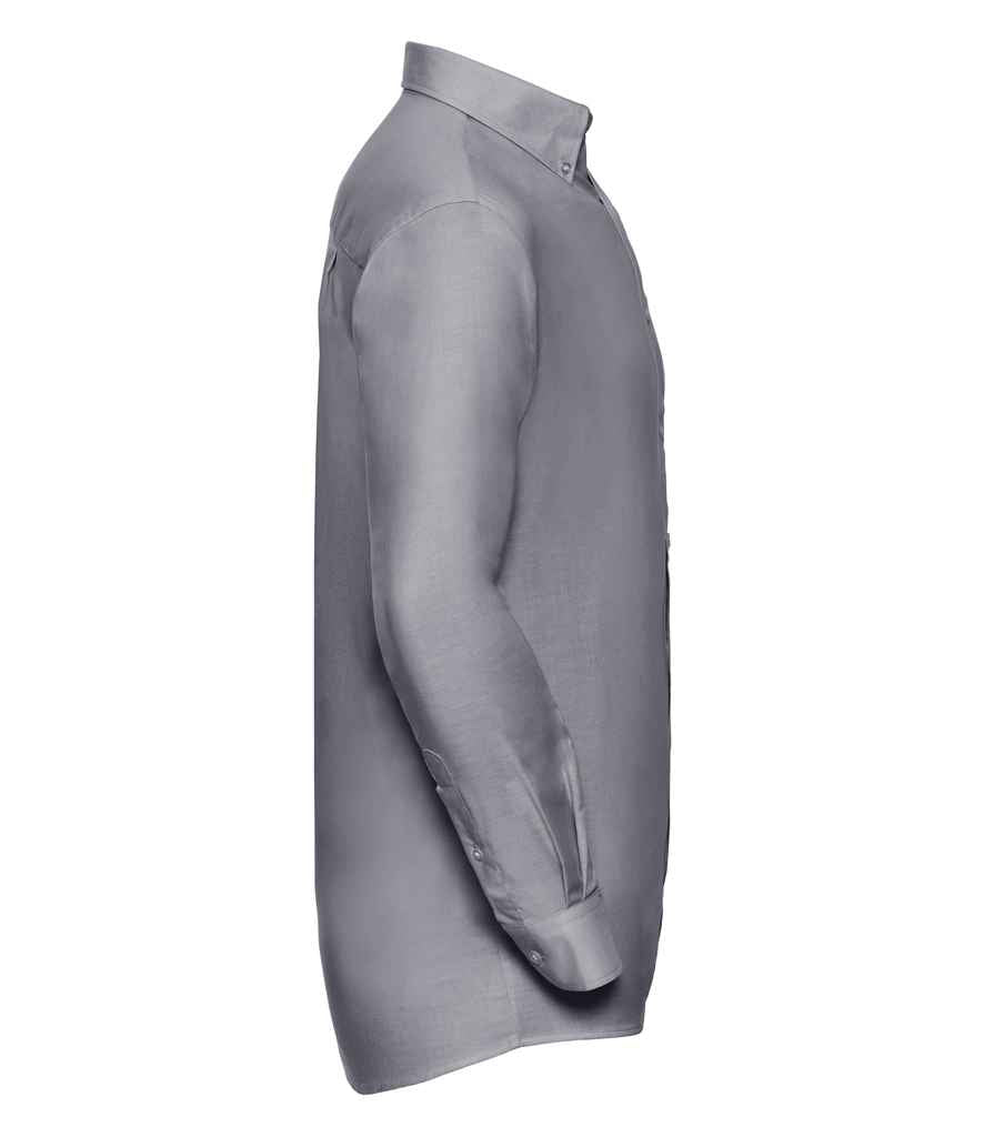 Russell 932M Silver Right - Ready to be Embroidered and Printed by Custard Workwear - Cheap Personalised and Customised Workwear in Nottinghamshire, Derbyshire and Leicestershire