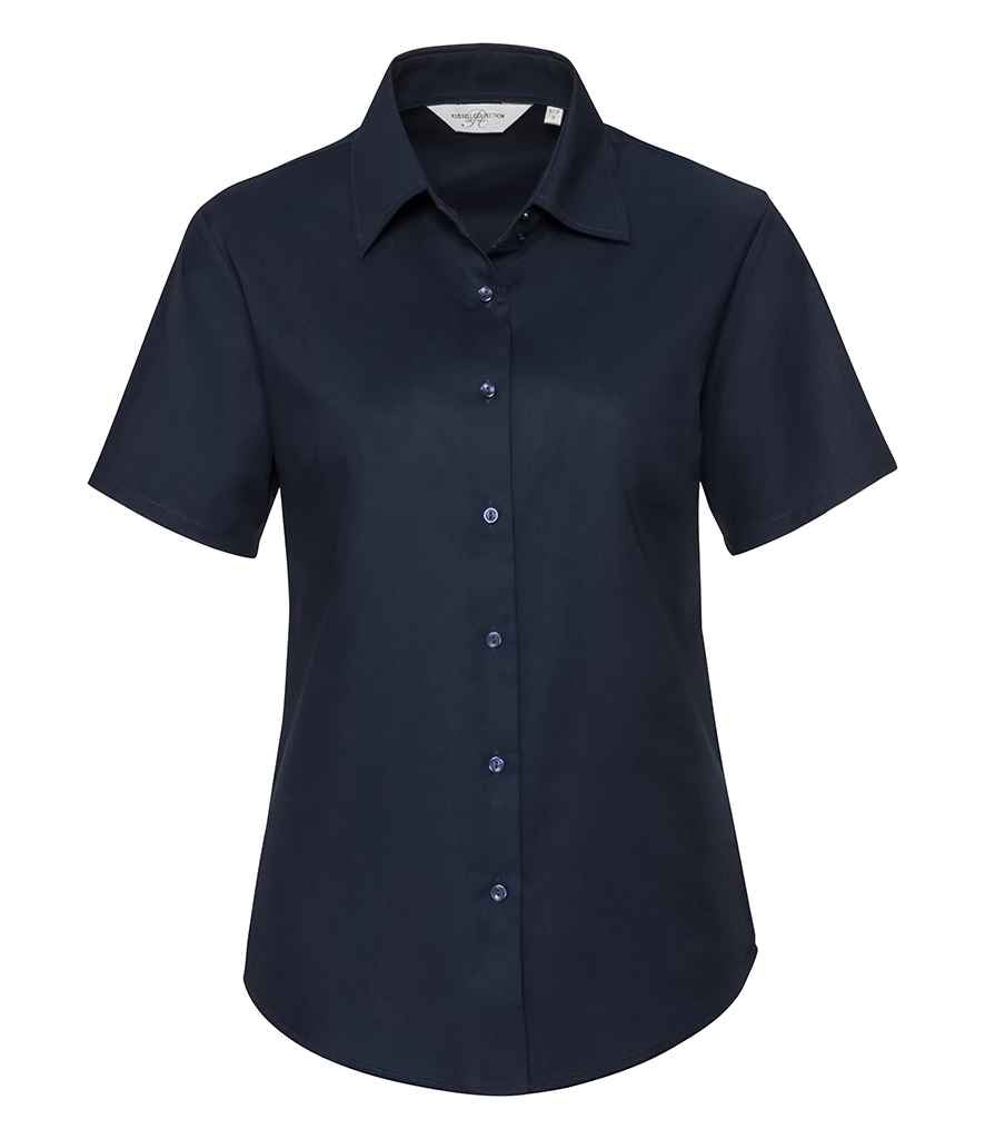 Russell 933F Bright Navy Front - Ready to be Embroidered and Printed by Custard Workwear - Cheap Personalised and Customised Workwear in Nottinghamshire, Derbyshire and Leicestershire