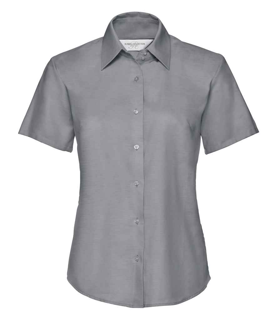 Russell 933F Silver Front - Ready to be Embroidered and Printed by Custard Workwear - Cheap Personalised and Customised Workwear in Nottinghamshire, Derbyshire and Leicestershire