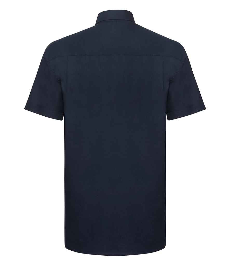 Russell 933M Bright Navy Back - Ready to be Embroidered and Printed by Custard Workwear - Cheap Personalised and Customised Workwear in Nottinghamshire, Derbyshire and Leicestershire