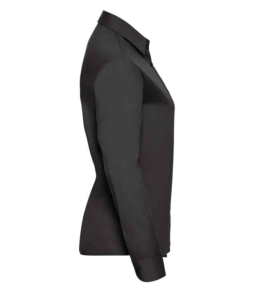 Russell 934F Black Right - Ready to be Printed by Custard Workwear - Cheap Personalised and Customised Workwear in Nottinghamshire, Derbyshire and Leicestershire