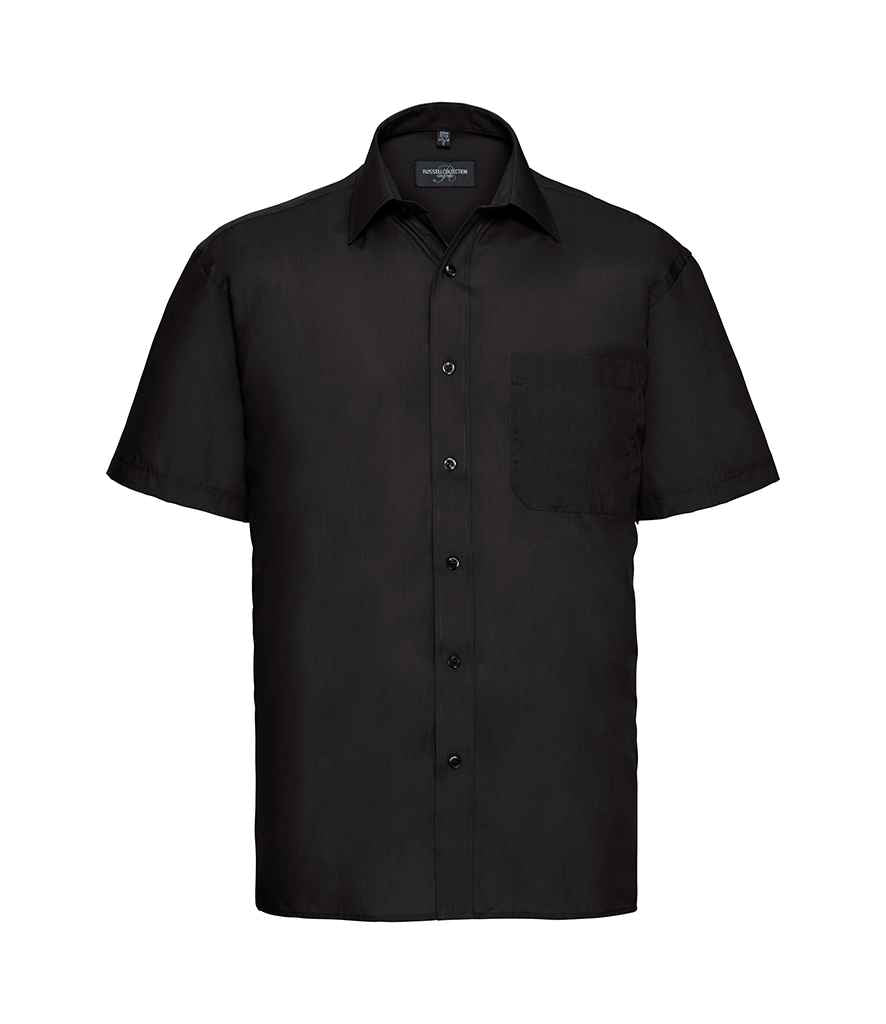 Russell 935M Black Front - Ready to be Printed by Custard Workwear - Cheap Personalised and Customised Workwear in Nottinghamshire, Derbyshire and Leicestershire