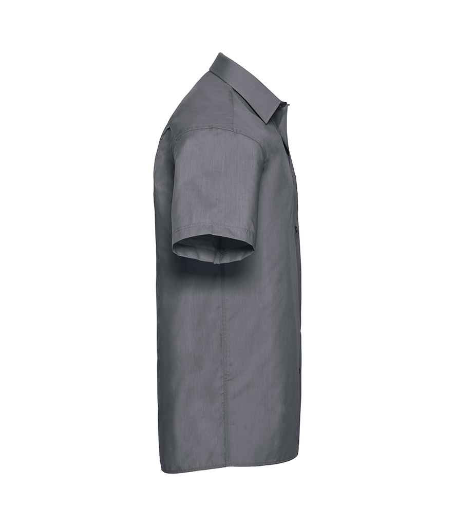 Russell 935M Convoy Grey Right -  Ready to be Printed by Custard Workwear - Cheap Personalised and Customised Workwear in Nottinghamshire, Derbyshire and Leicestershire