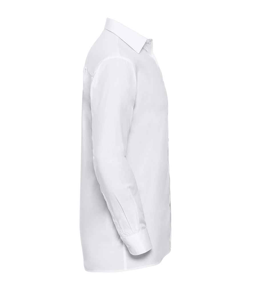 Russell 936M White Right - Ready to be Embroidered and Printed by Custard Workwear - Cheap Personalised and Customised Workwear in Nottinghamshire, Derbyshire and Leicestershire