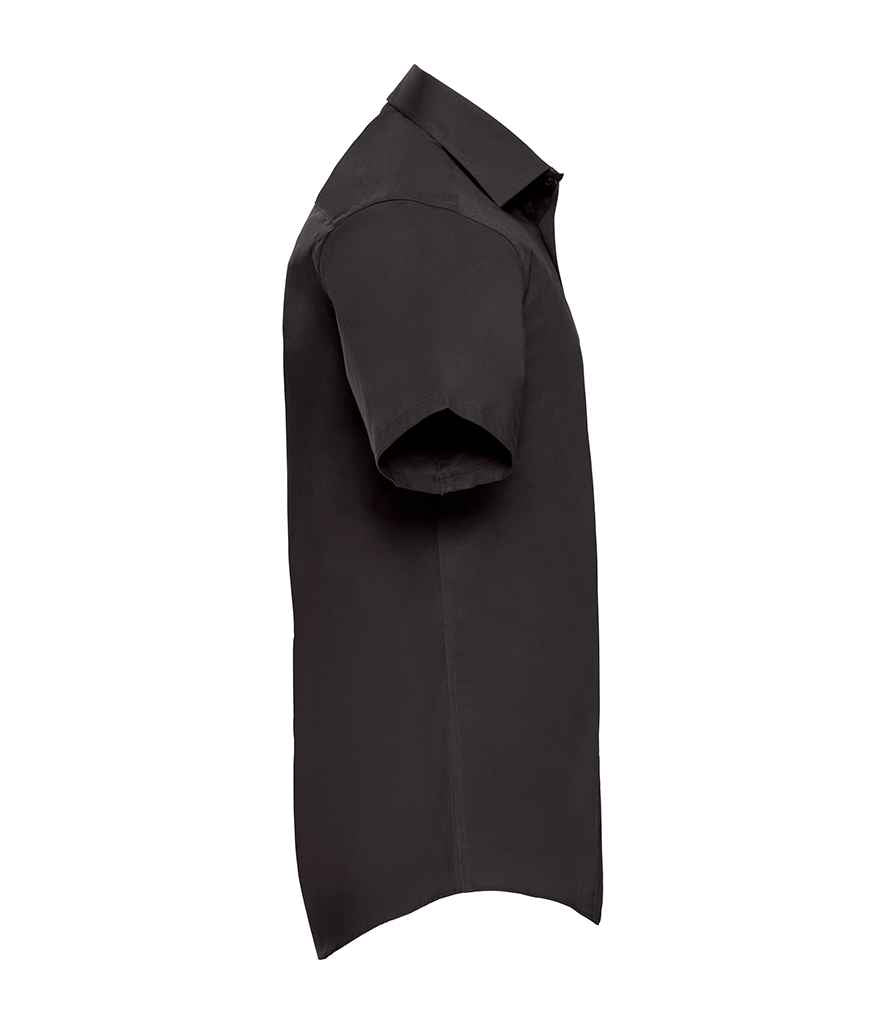 Russell 947M Black Right - Ready to be Embroidered and Printed by Custard Workwear - Cheap Personalised and Customised Workwear in Nottinghamshire, Derbyshire and Leicestershire