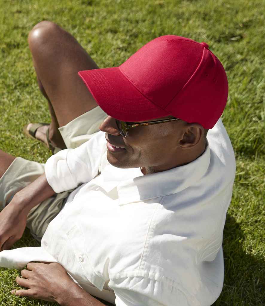 Beechfield BB15 Classic Red Model -  Ready to be Printed by Custard Workwear - Cheap Personalised and Customised Workwear in Nottinghamshire, Derbyshire and Leicestershire