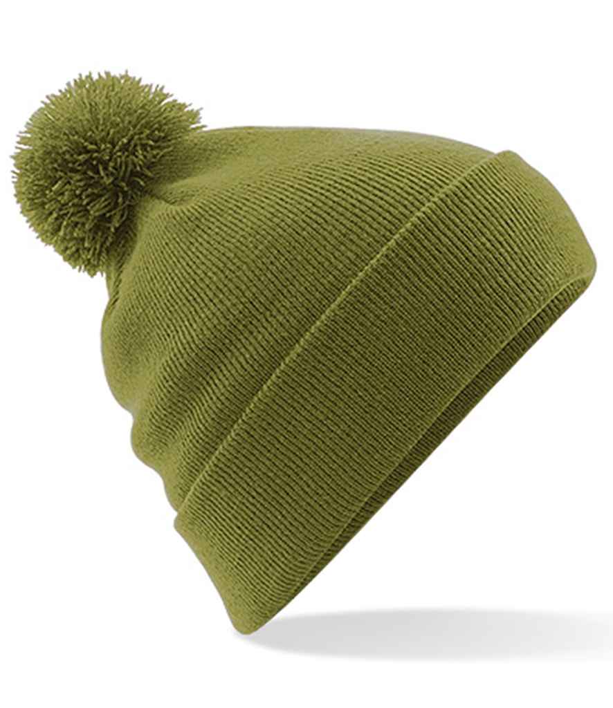 Beechfield BB426 Moss Green Front - Ready to be Embroidered by Custard Workwear - Cheap Personalised and Customised Workwear in Nottinghamshire, Derbyshire and Leicestershire