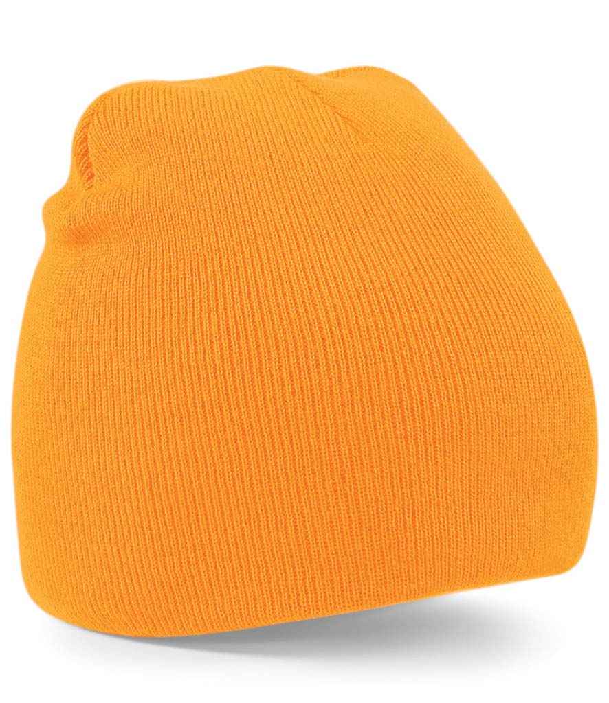 Beechfield BB44 Fluorescent Orange Front - Ready to be Embroidered by Custard Workwear - Cheap Personalised and Customised Workwear in Nottinghamshire, Derbyshire and Leicestershire