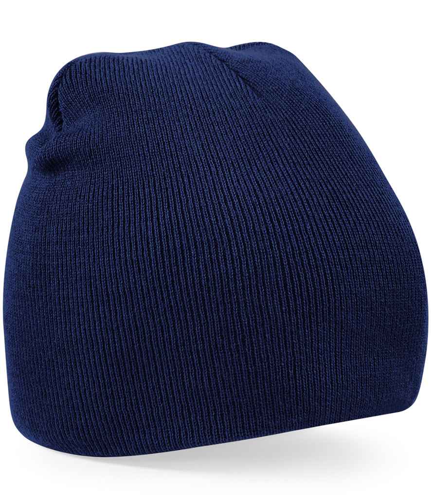 Beechfield BB44 Oxford Navy Front - Ready to be Embroidered by Custard Workwear - Cheap Personalised and Customised Workwear in Nottinghamshire, Derbyshire and Leicestershire