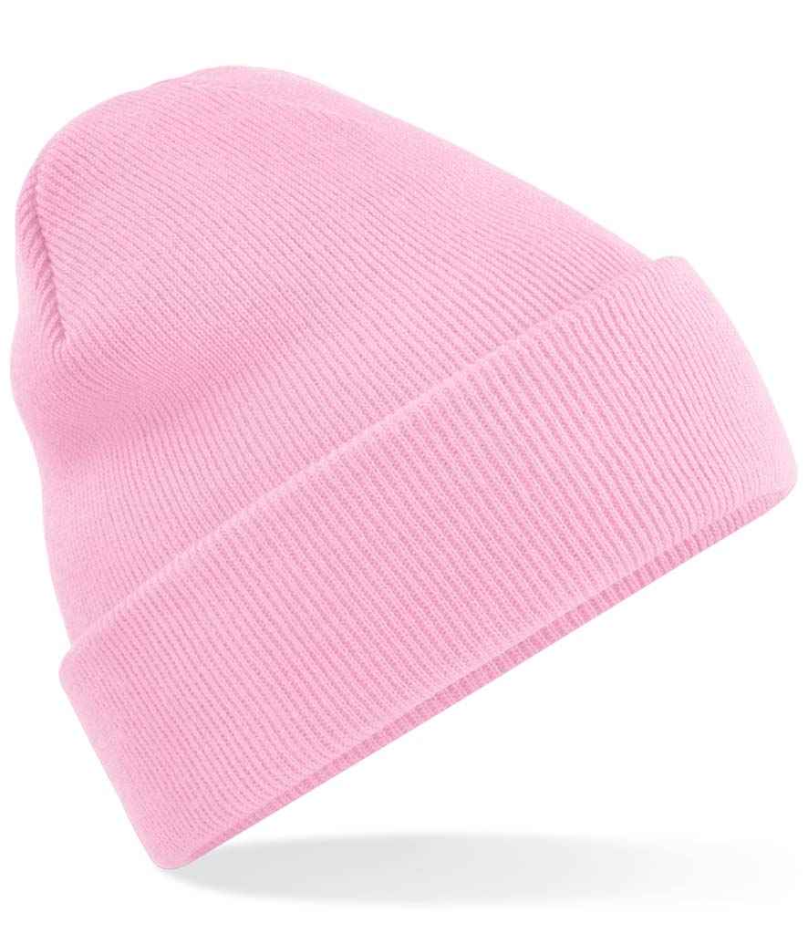 Beechfield BB45 Classic Pink Front - Ready to be Embroidered by Custard Workwear - Cheap Personalised and Customised Workwear in Nottinghamshire, Derbyshire and Leicestershire