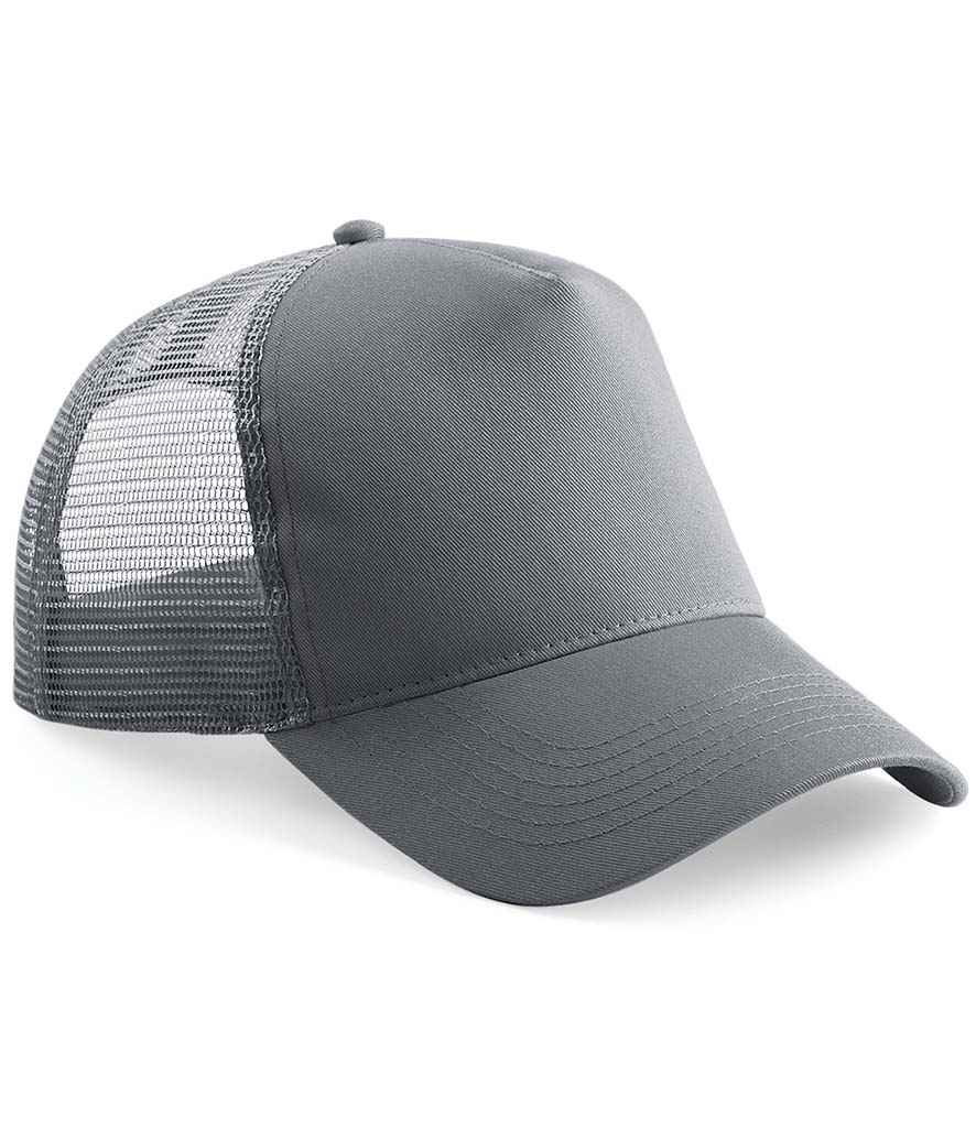 Beechfield BB640 Graphite Grey/Graphite Grey Front - Ready to be Printed by Custard Workwear - Cheap Personalised and Customised Workwear in Nottinghamshire, Derbyshire and Leicestershire