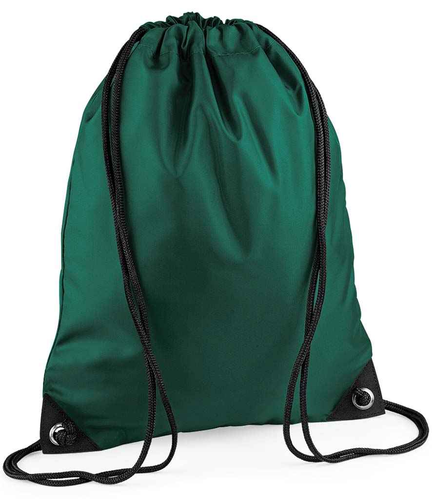 BagBase BG10 Bottle Green Front - Ready to be Printed by Custard Workwear - Cheap Personalised and Customised Workwear in Nottinghamshire, Derbyshire and Leicestershire