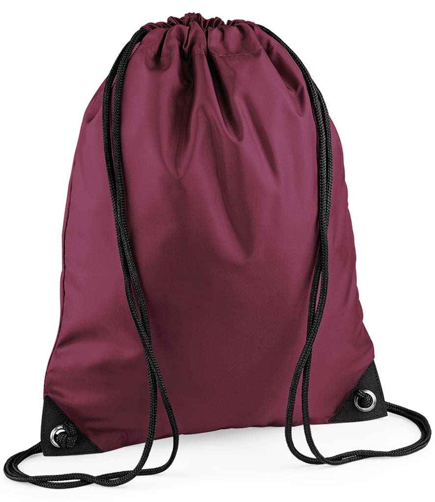 BagBase BG10 Burgundy Front - Ready to be Printed by Custard Workwear - Cheap Personalised and Customised Workwear in Nottinghamshire, Derbyshire and Leicestershire