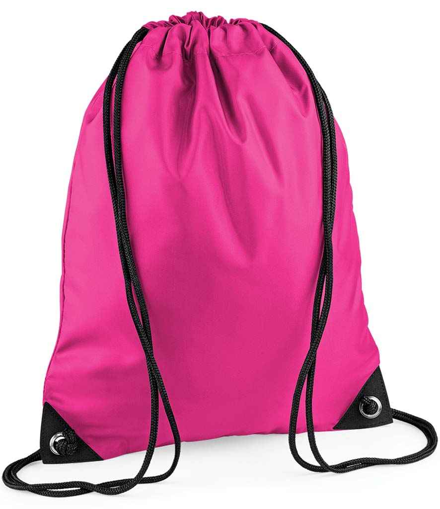 BagBase BG10 Fuchsia Front - Ready to be Printed by Custard Workwear - Cheap Personalised and Customised Workwear in Nottinghamshire, Derbyshire and Leicestershire