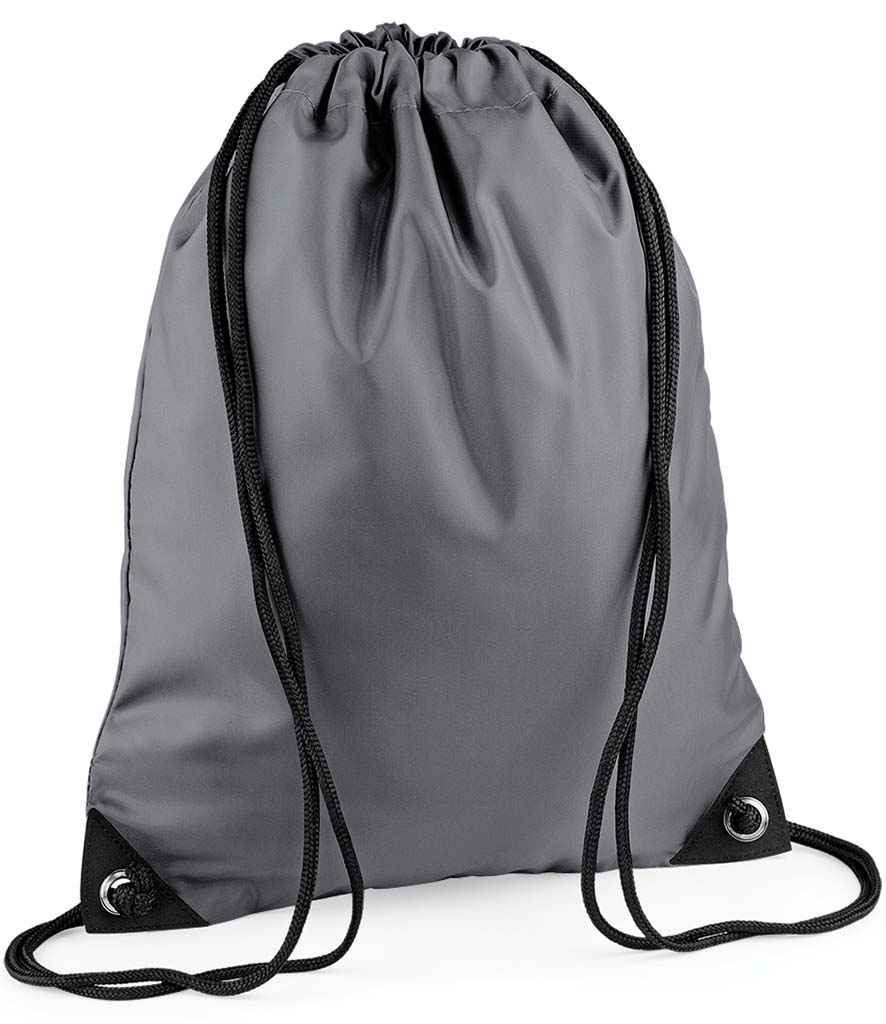 BagBase BG10 Graphite Grey Front - Ready to be Printed by Custard Workwear - Cheap Personalised and Customised Workwear in Nottinghamshire, Derbyshire and Leicestershire