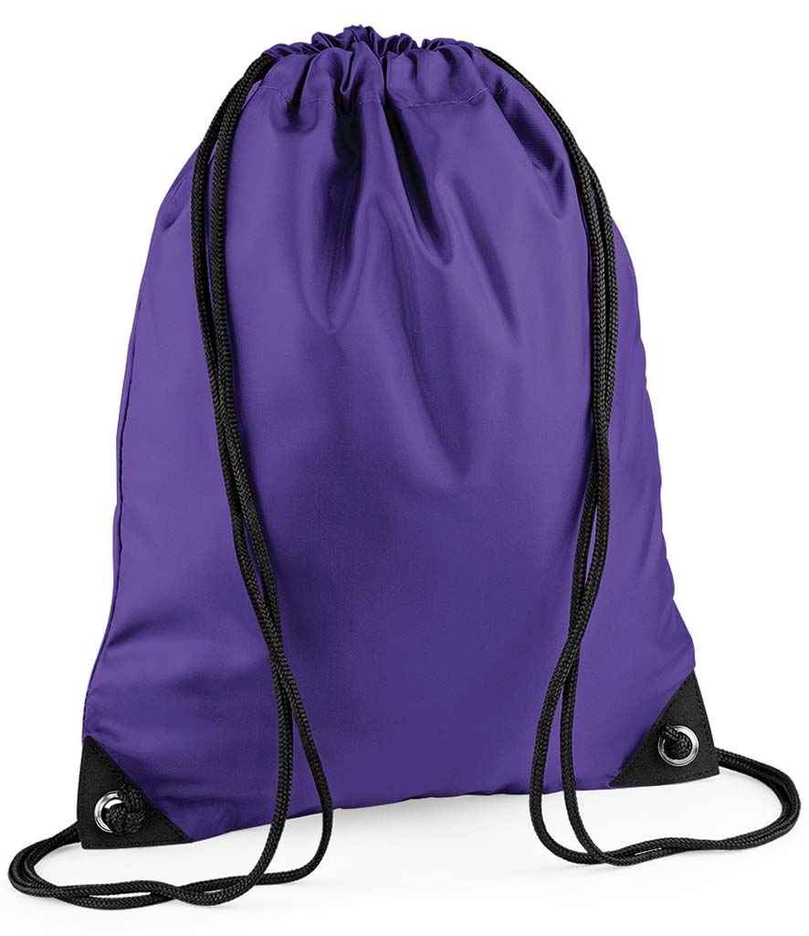 BagBase BG10 Purple Front - Ready to be Printed by Custard Workwear - Cheap Personalised and Customised Workwear in Nottinghamshire, Derbyshire and Leicestershire